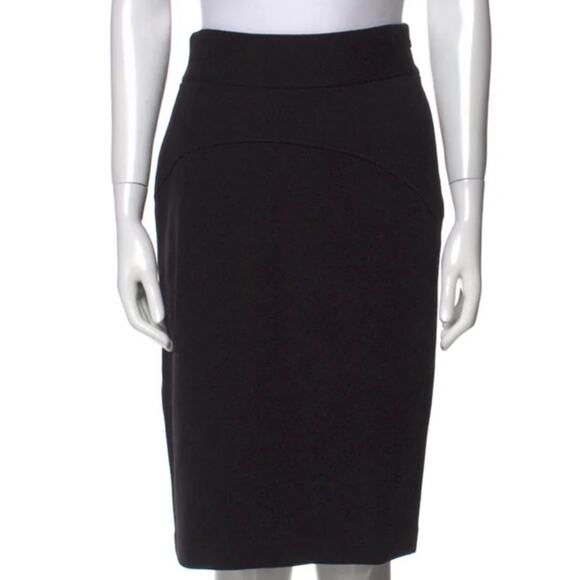 Diane von Furstenberg Wool Midi Skirt Size 8 - Picture 1 of 6